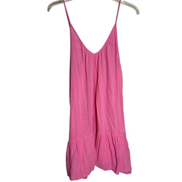9 Seed St. Tropez Ruffle Mini Dress Cover Up Sz. O/S - Picture 5 of 7